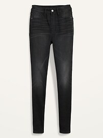 Extra High-Waisted Rockstar 360° Stretch Super Skinny Black Jeans for Women | Old Navy (US)