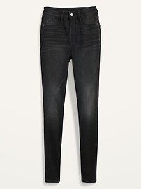 Extra High-Waisted Rockstar 360&#xB0; Stretch Super Skinny Black Jeans for Women | Old Navy (US)