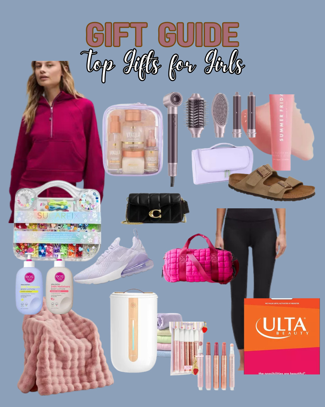 Top gifts for girls!

viral | lululemon | target | makeup | nike 

 #LTKGiftGuide #LTKHoliday