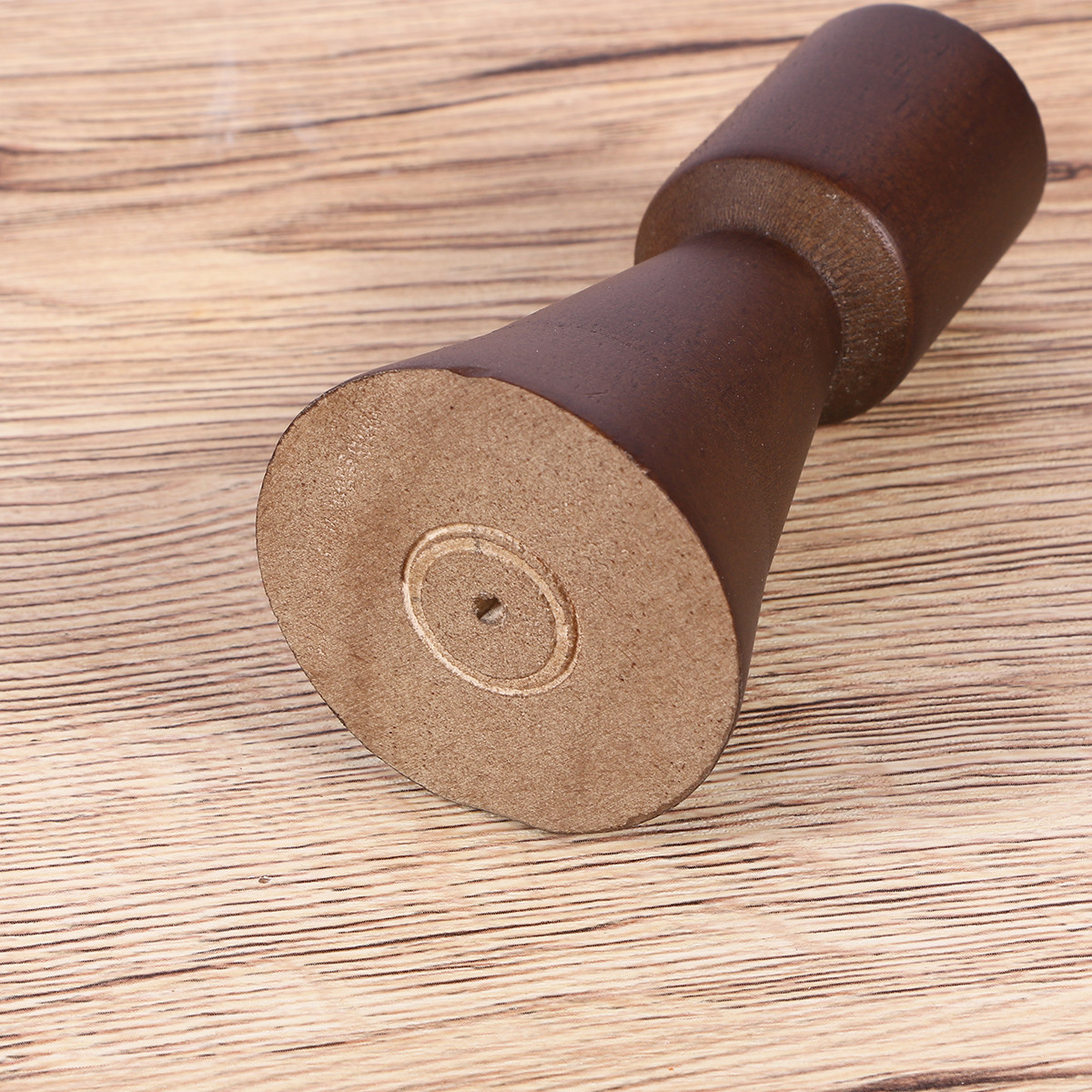 Stri Brown Candle Holder Imitation Copper Candlesticks Handicraft Solid Wooden Candle Stick for D... | Walmart (US)