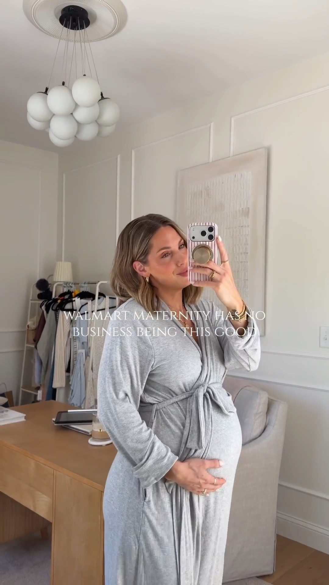 okay walmart maternity 👏🤍

picked up a robe and a couple nursing-friendly pajama sets and was genuinely surprised by the quality. definitely some good finds if you’re pregnant or postpartum 🤍

Wearing my normal size!

#LTKBump #LTKBaby #LTKmomlife

#LTKgrwm #LTKdayinmylife #LTKSeasonal