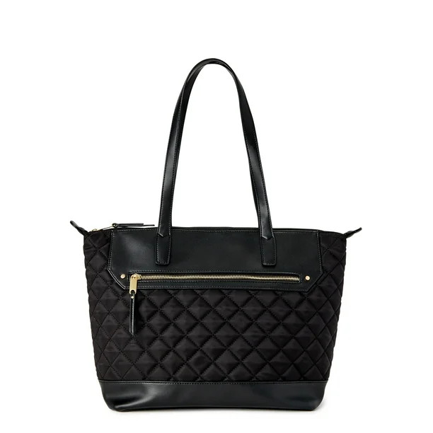 Time and Tru Women's Adelle Nylon Tote Bag - Walmart.com | Walmart (US)