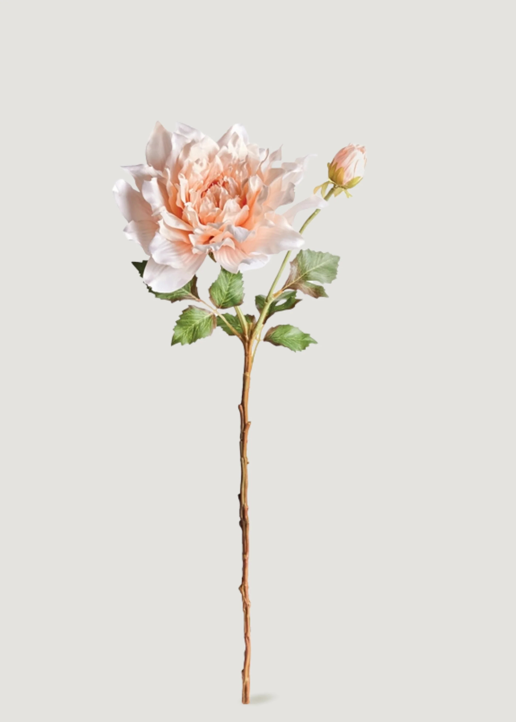 Pink Faux Dahlia Stem | Permanent Artificial Flowers | Afloral | Afloral