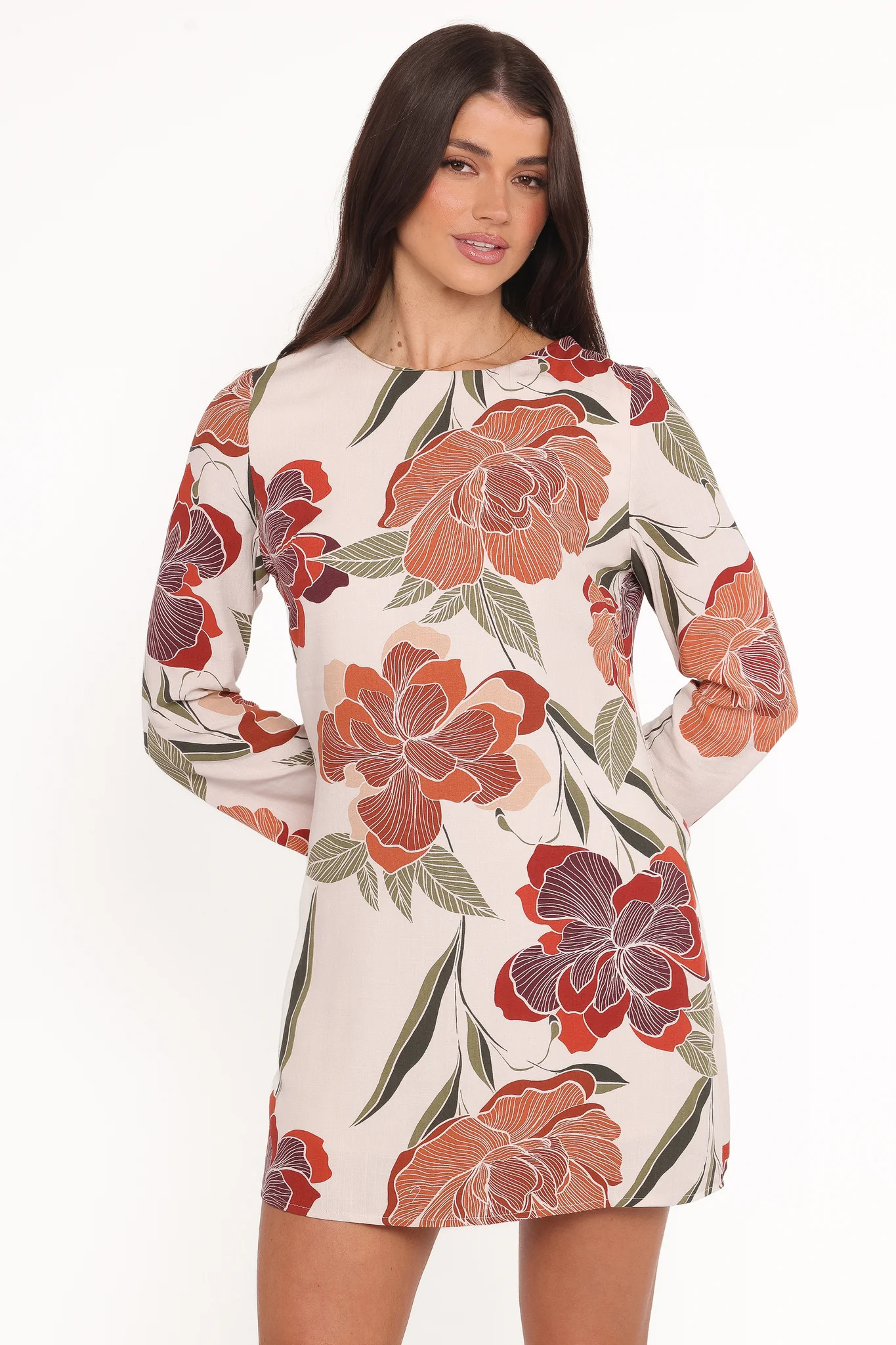 Elanira Mini Dress - Fall Floral | Petal & Pup (US)