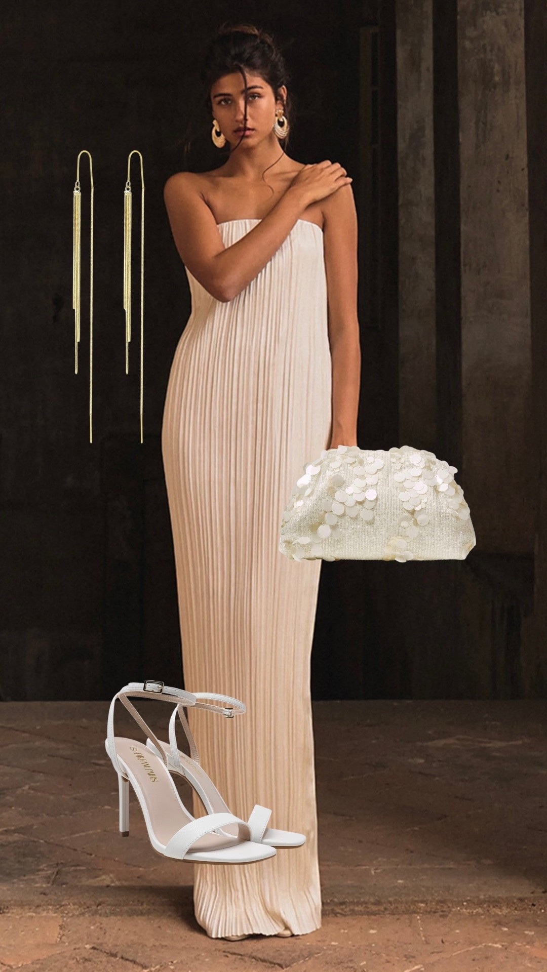 Elegant white or cream dress
Pretty little thing sale
Spring dress 
Spring outfit 
Amazing accessories 

#LTKTravel #LTKootd #LTKgrwm