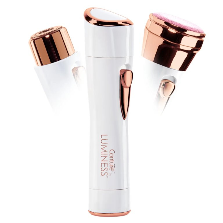 LUMINESS Kinetic Smooth Hair Remover and Skin Refining Polisher - Walmart.com | Walmart (US)