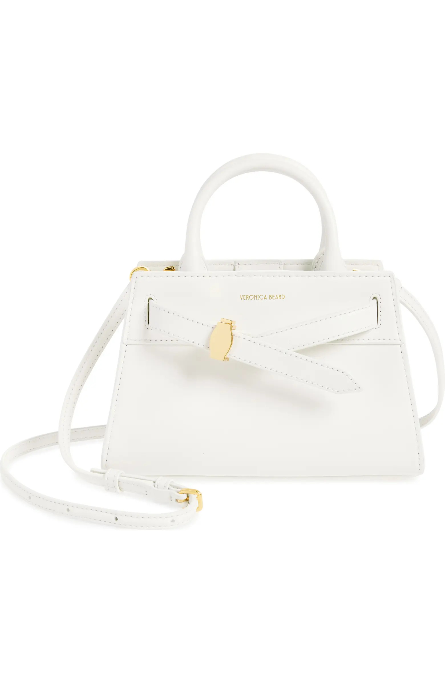 Veronica Beard Mini Dash Leather Top Handle Bag | Nordstrom | Nordstrom