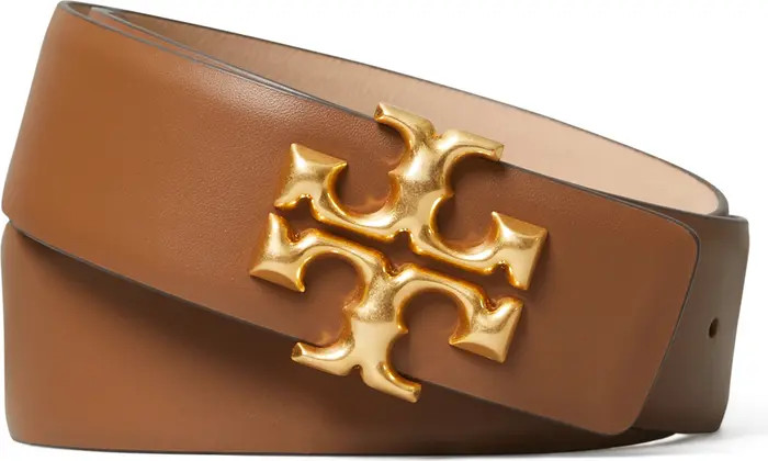 Eleanor Logo Leather Belt | Nordstrom