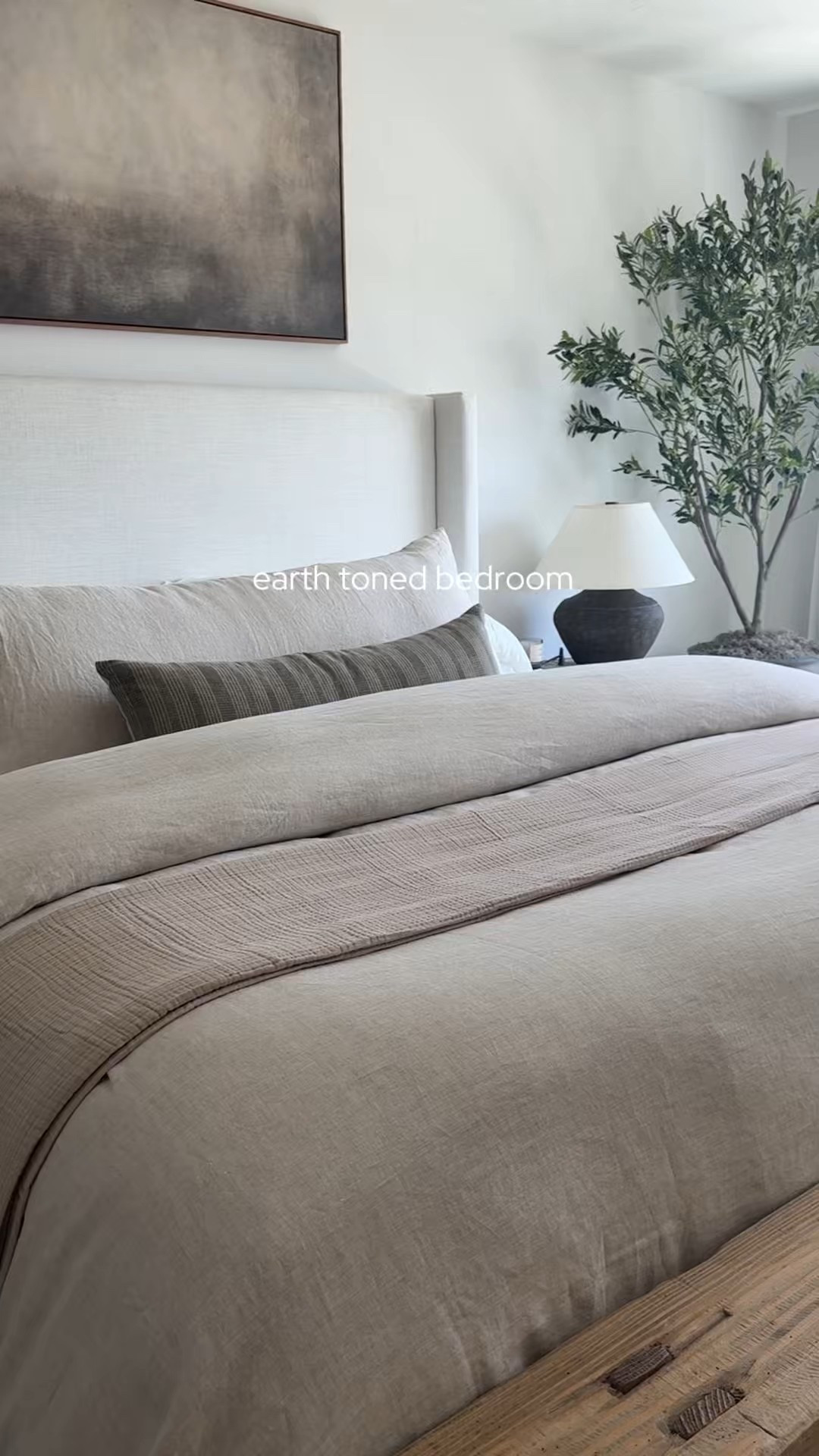 Earth toned bedroom 🤎🤎