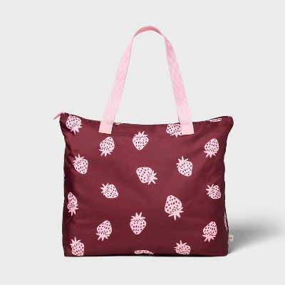 Kids' All Season 14.5" Tote Bag - Cat & Jack™ Strawberry | Target