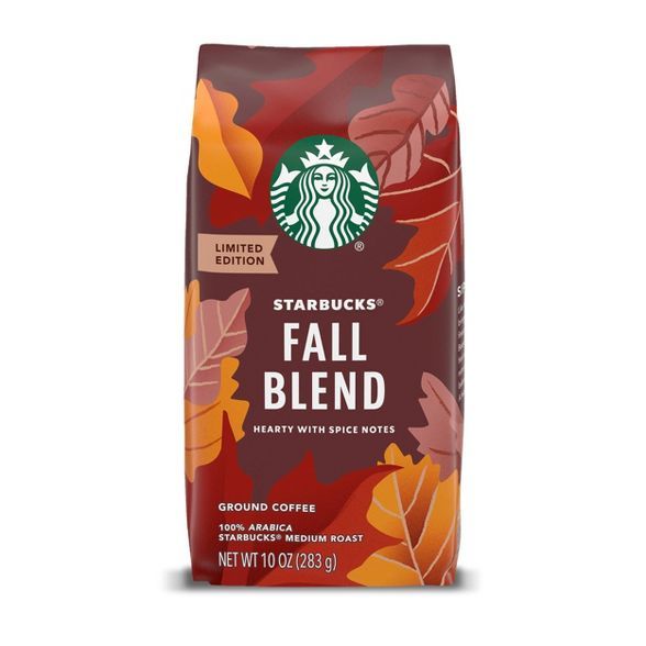 Starbucks Fall Blend Medium Roast Ground Coffee - 10oz | Target
