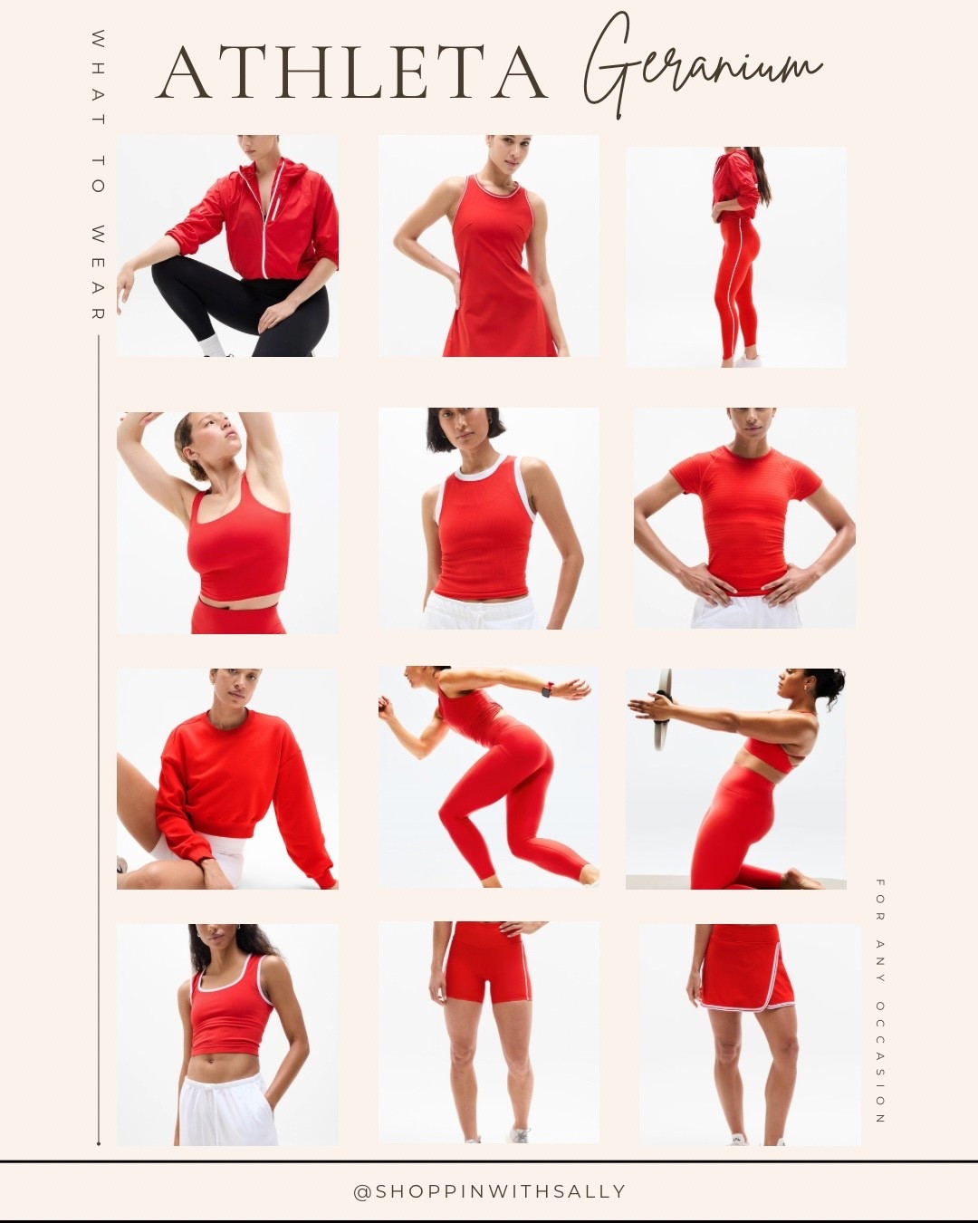 The perfect geranium!!! 🌷🍁 

#hocspring #tcispring #hocautumn #tciautumn #geranium #athleta 

#LTKSaleAlert #LTKActive #LTKFindsUnder50