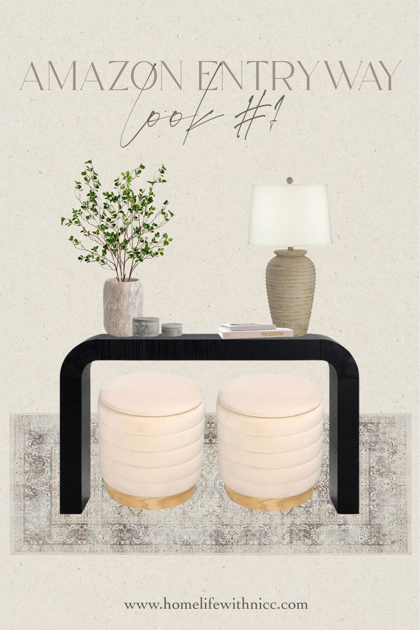 Entryway look all from Amazon #modernhome #amazonhome #amazonhomedecor #homedecor #modernhomedecor

#LTKstyletip #LTKhome #LTKsalealert