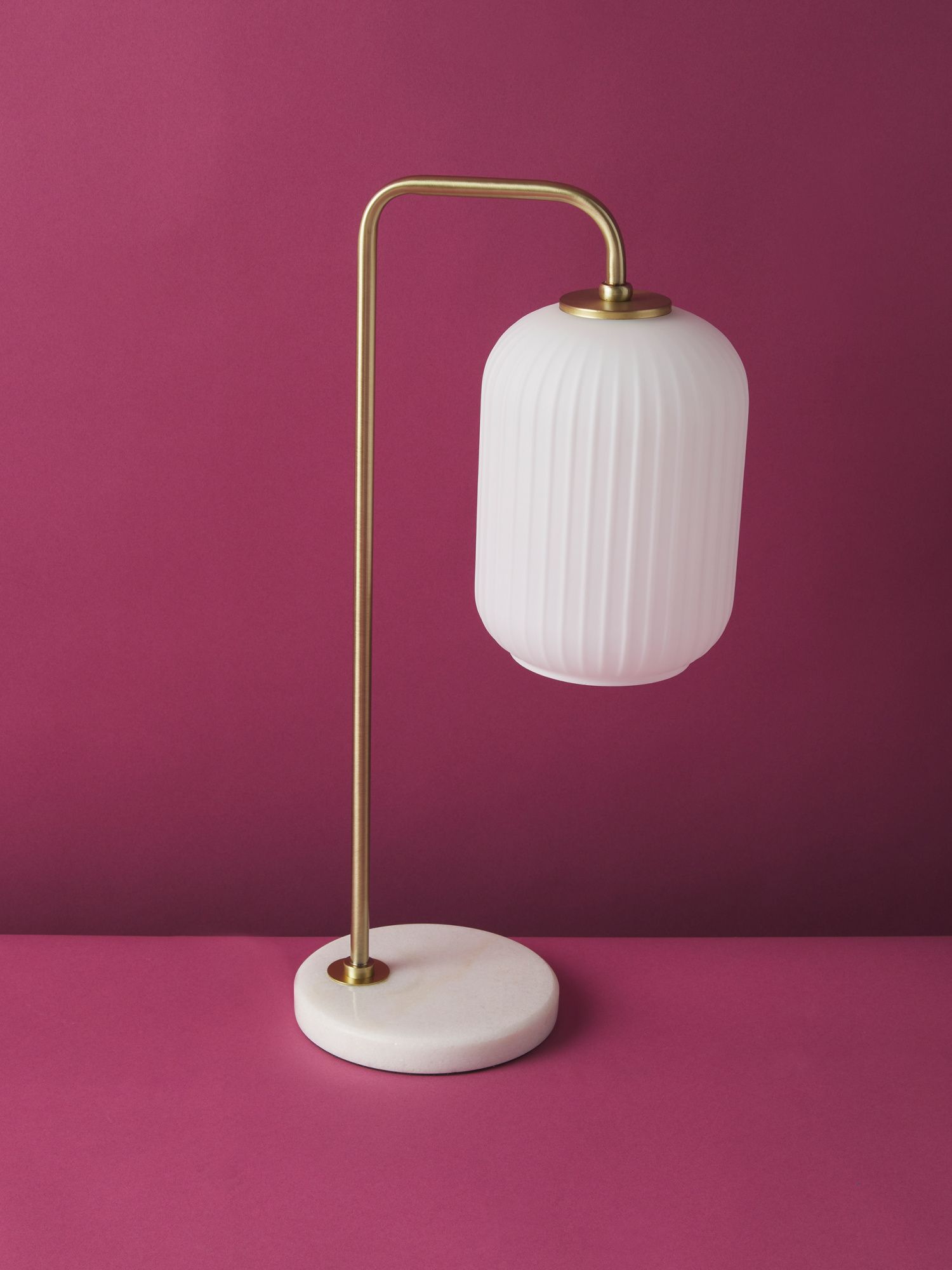 20in Metal Task Lamp With Marble Base | Table Lamps | HomeGoods | HomeGoods