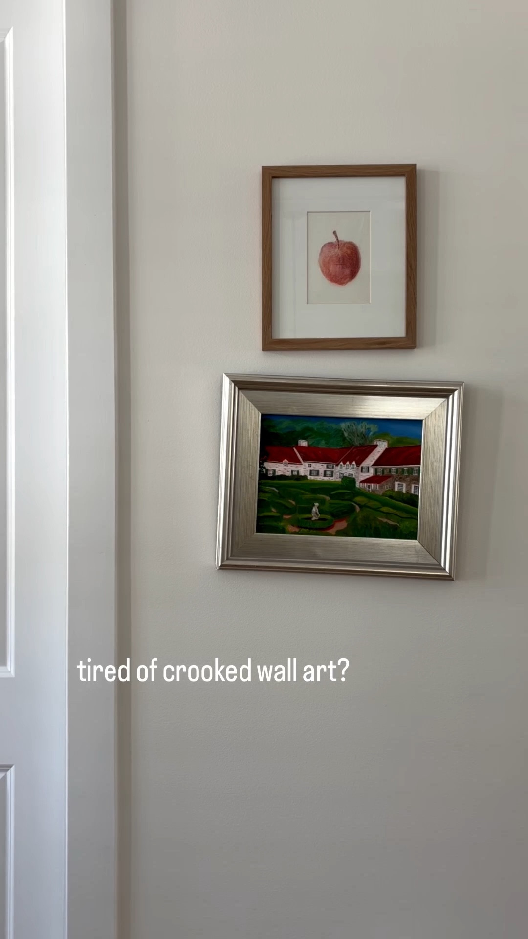 Home Hack featuring a real sanity saver when it comes to hanging any artwork 👌🏼

#LTKHome