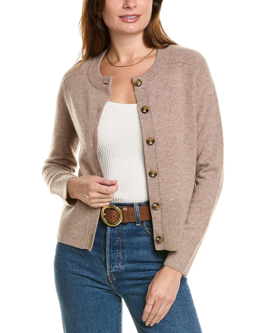 Design History Crewneck Cashmere Cardigan | Shop Simon