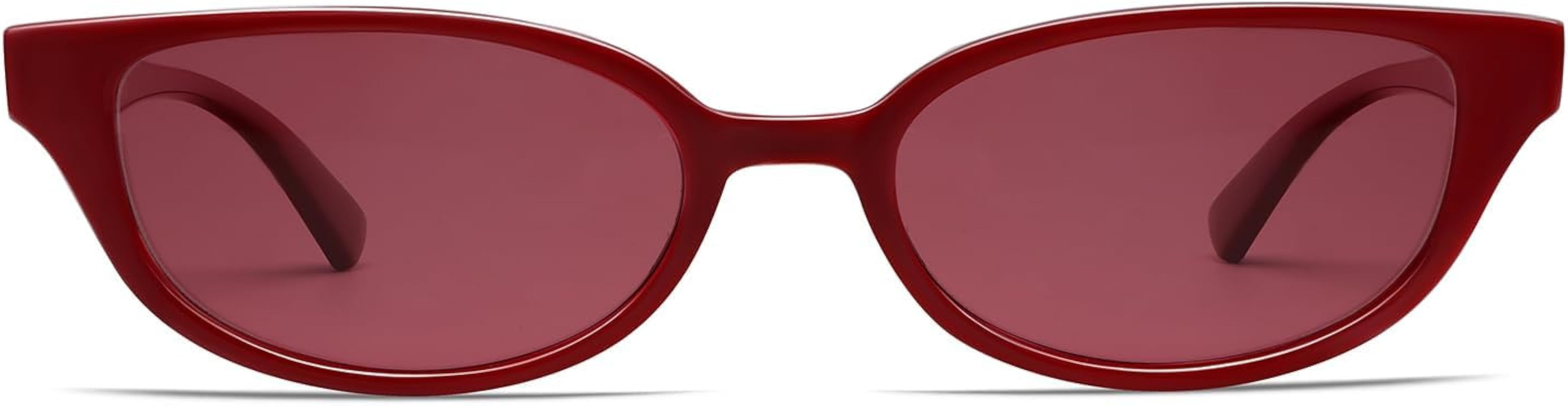 VANLINKER Small Retro Semi Oval Polarized Sunglasses for Women Men Trendy 90s Style Vintage Narro... | Amazon (US)