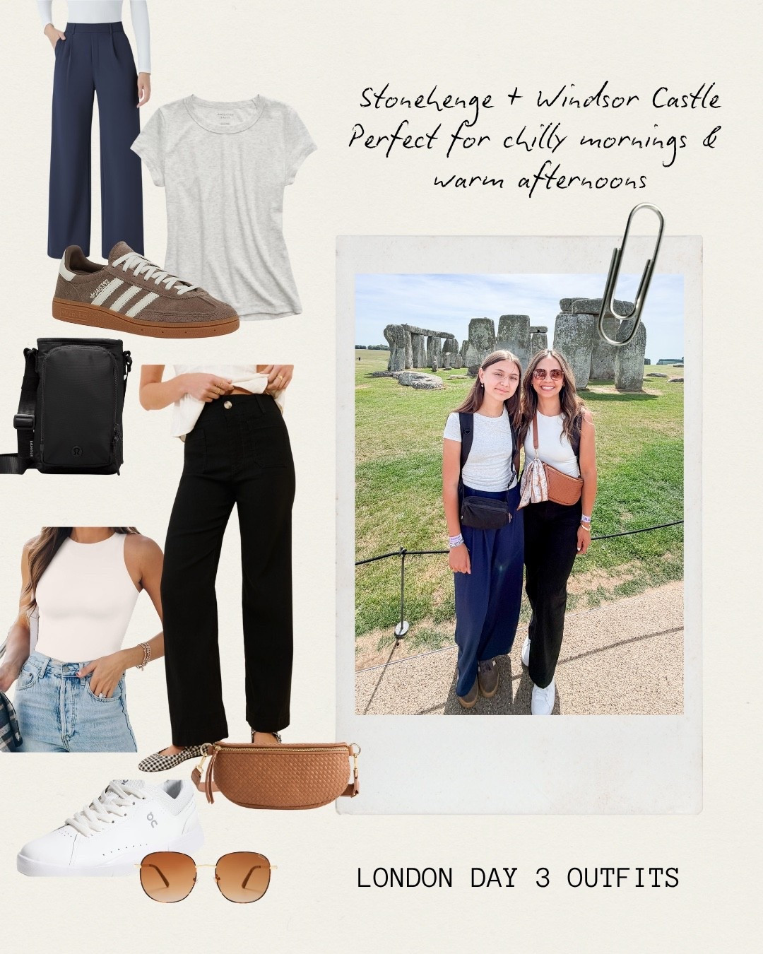 Day 3 London outfits! We went to Stonehenge + Windsor Castle! Great outfits for chilly mornings and warmer afternoons!

#LTKootd #LTKSeasonal #LTKmomlife