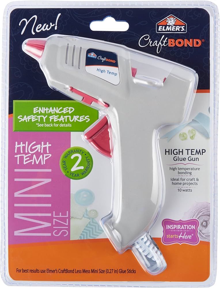 Elmer's Craft Bond High-Temp Mini Hot Glue Gun, 10W (E6048) | Amazon (US)