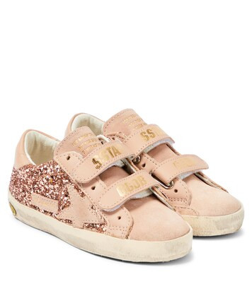 Old School glitter leather sneakers | Mytheresa (US/CA)