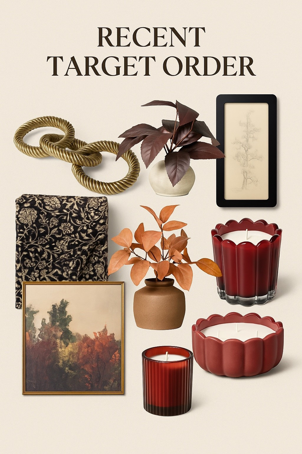 🍂 Cozy fall finds from my recent Target order! I’m obsessed with these warm + inviting pieces — textured throws, autumn candles, seasonal art, and faux arrangements that make my home feel like fall instantly. Perfect for a budget-friendly home refresh that still feels high-end. All linked in my LTK so you can shop them too! 

#TargetStyleHome #TargetFinds #TargetFallDecor #TargetHomeDecor #LTKHome #LTKDecor #LTKFall #FallHomeDecor #FallDecorating #FallVibesOnly #TargetLover #HomeDecorLover #CozyHomeStyle #TargetObsessed #TargetDoesItAgain #AffordableHomeDecor #BudgetFriendlyHome #LTKTarget #LTKSeasonal #LTKUnder100
