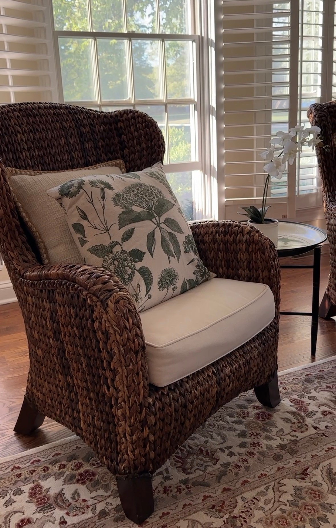 Green botanical pillow for spring and summer decorating!

#LTKSeasonal #LTKHome