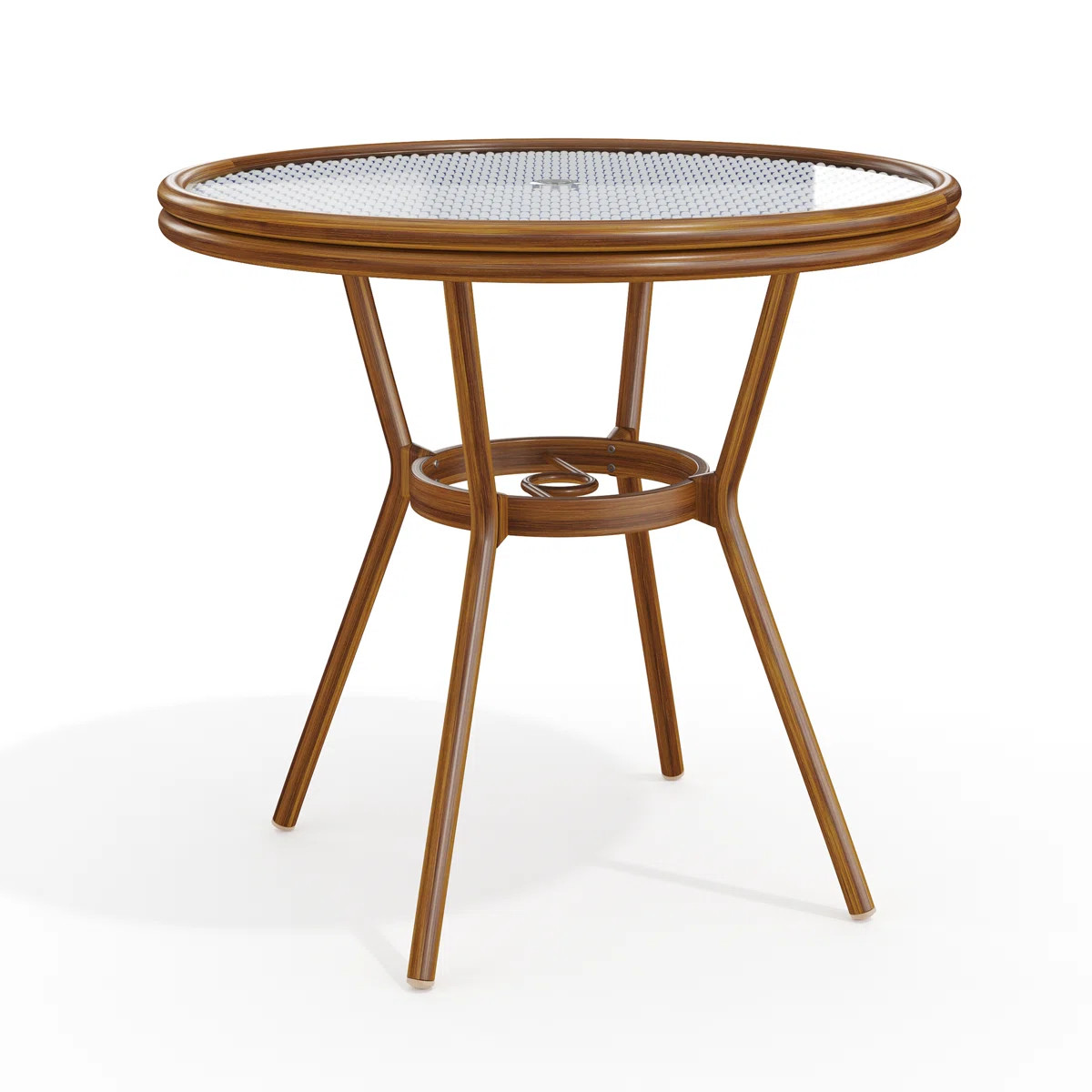 Martha Stewart Lily Pond 31" Round All-Weather Patio Bistro Dining Table | Wayfair North America