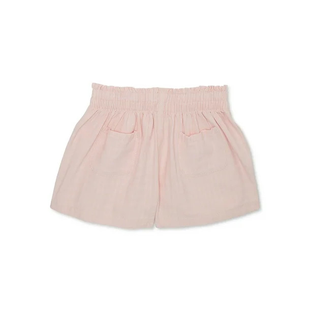 easy-peasy Toddler Girls Wide Leg Shorts, Sizes 12 Months - 5T | Walmart (US)