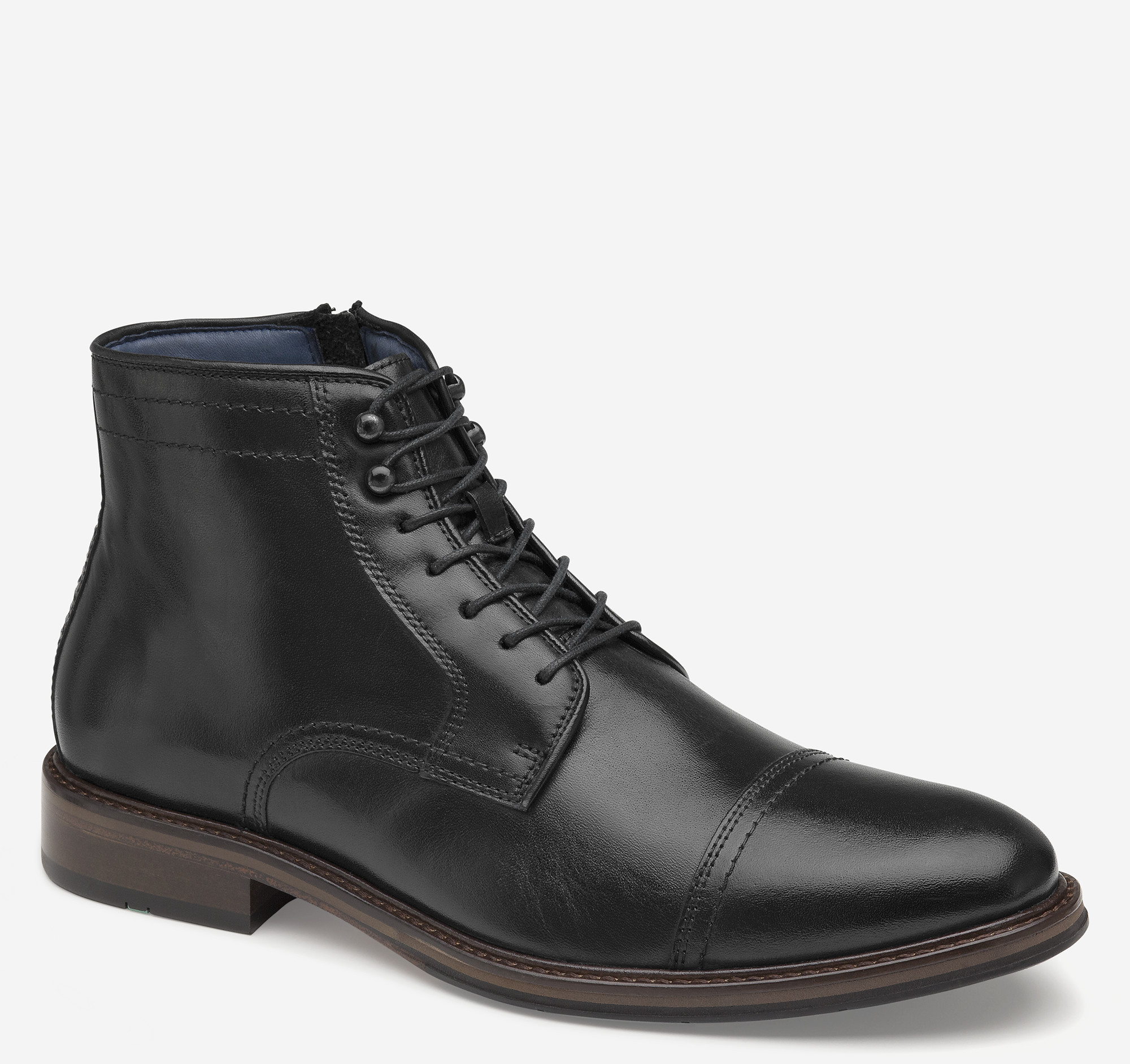 XC Flex® Raleigh Cap Toe Zip Boot | Johnston & Murphy