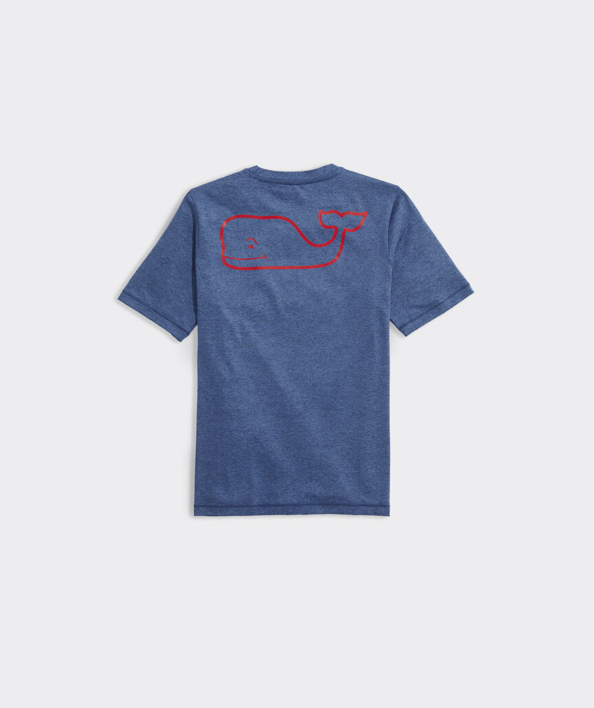 Boys' Whale Logo Harbor Performance Tee | vineyard vines
