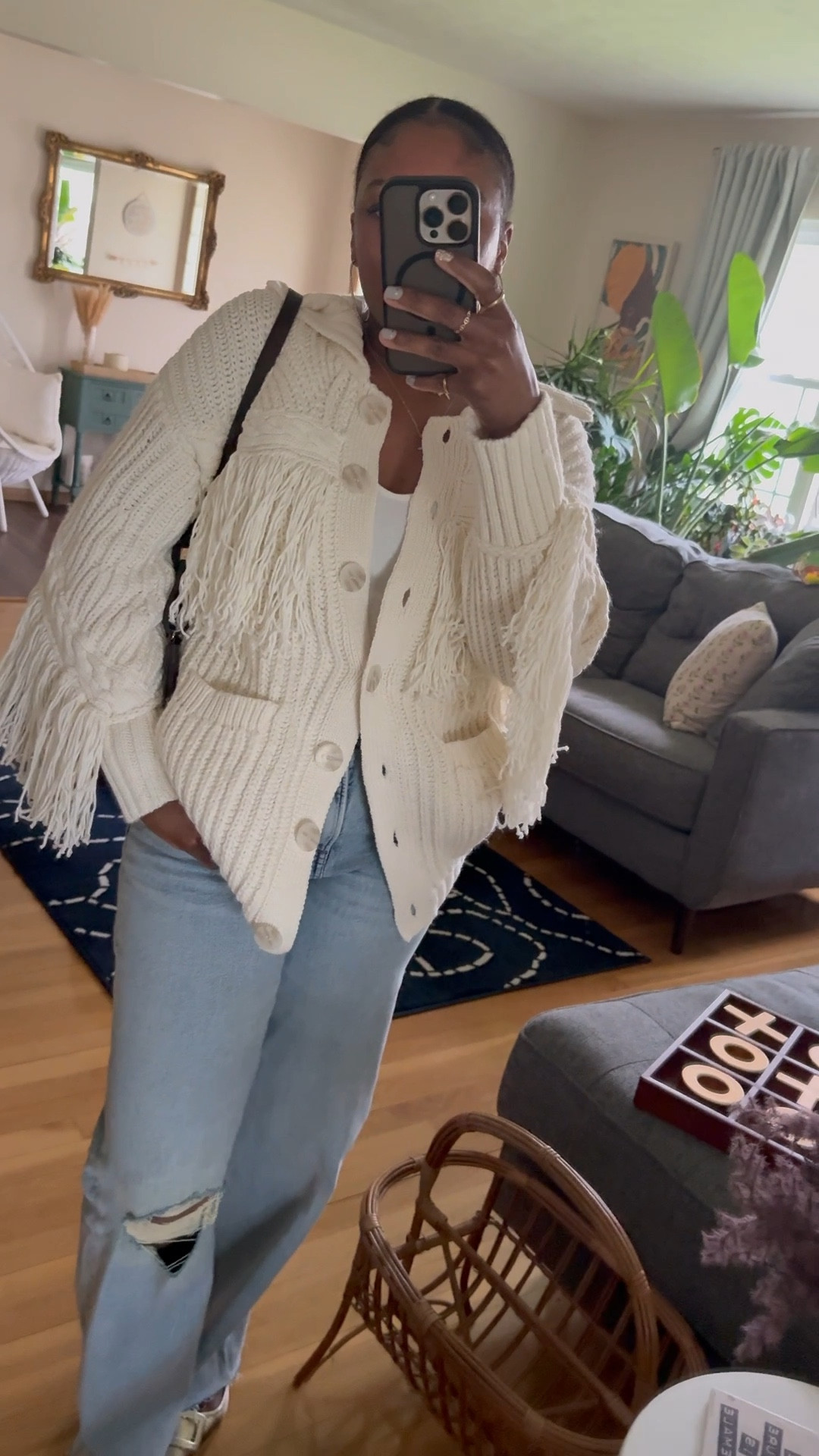 It’s freezing outside right now!! In May!! Pulled out this cute fringe sweater that’s on clearance right now! 

#LTKSaleAlert #LTKSeasonal #LTKootd