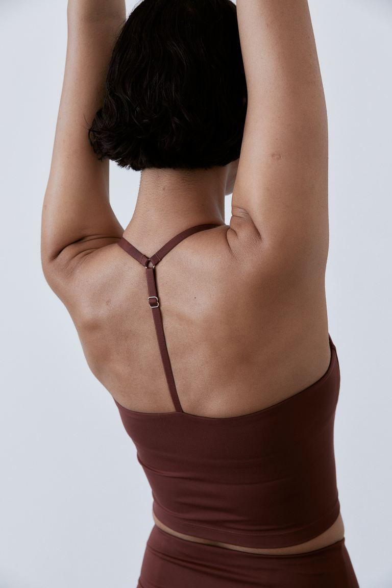 DryMove™ Kurzes Sport-Tanktop | H&M (DE, AT, CH, NL, FI)