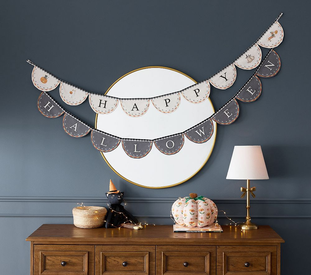 Riley Sheehey Happy Halloween Garland | Pottery Barn Kids