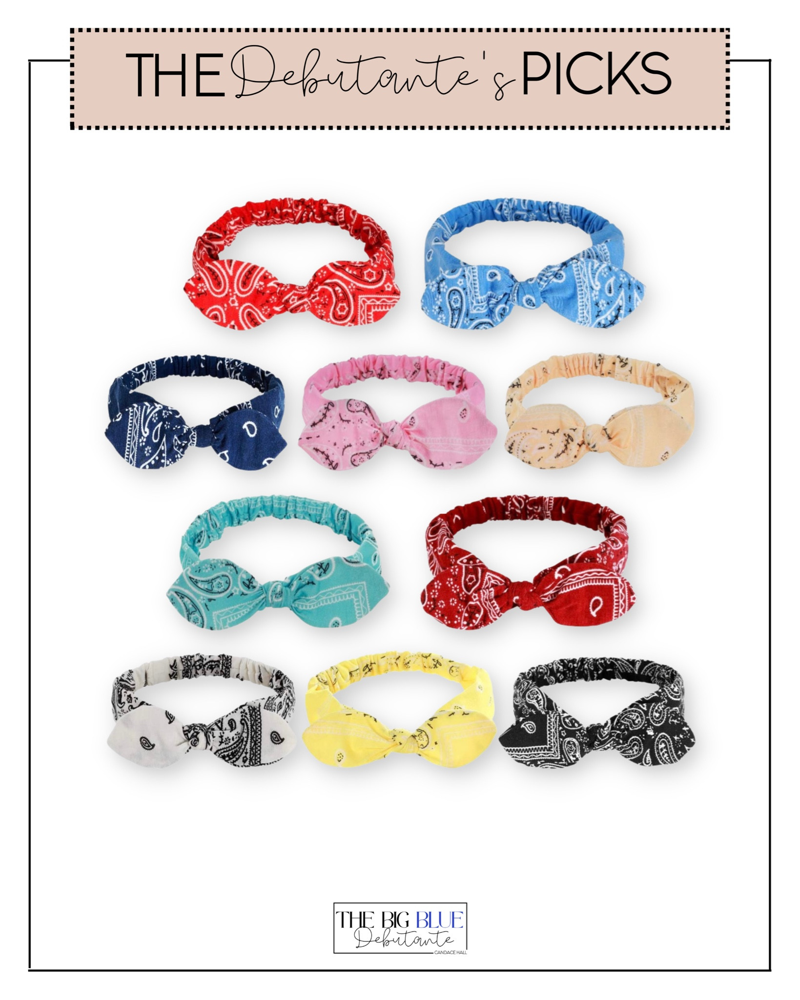 Most days you can catch me with a colorful headband on! they are so easy to reach for, and jazz up any outfit! 

#paisley #headband 

#LTKSale #LTKunder50 #LTKbeauty