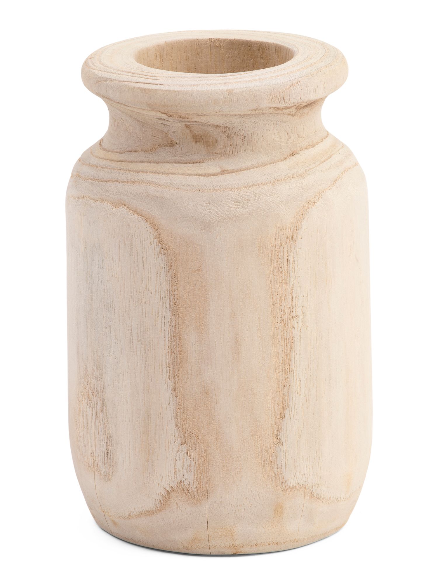 6in Wooden Vase | Coastal | Marshalls | Marshalls