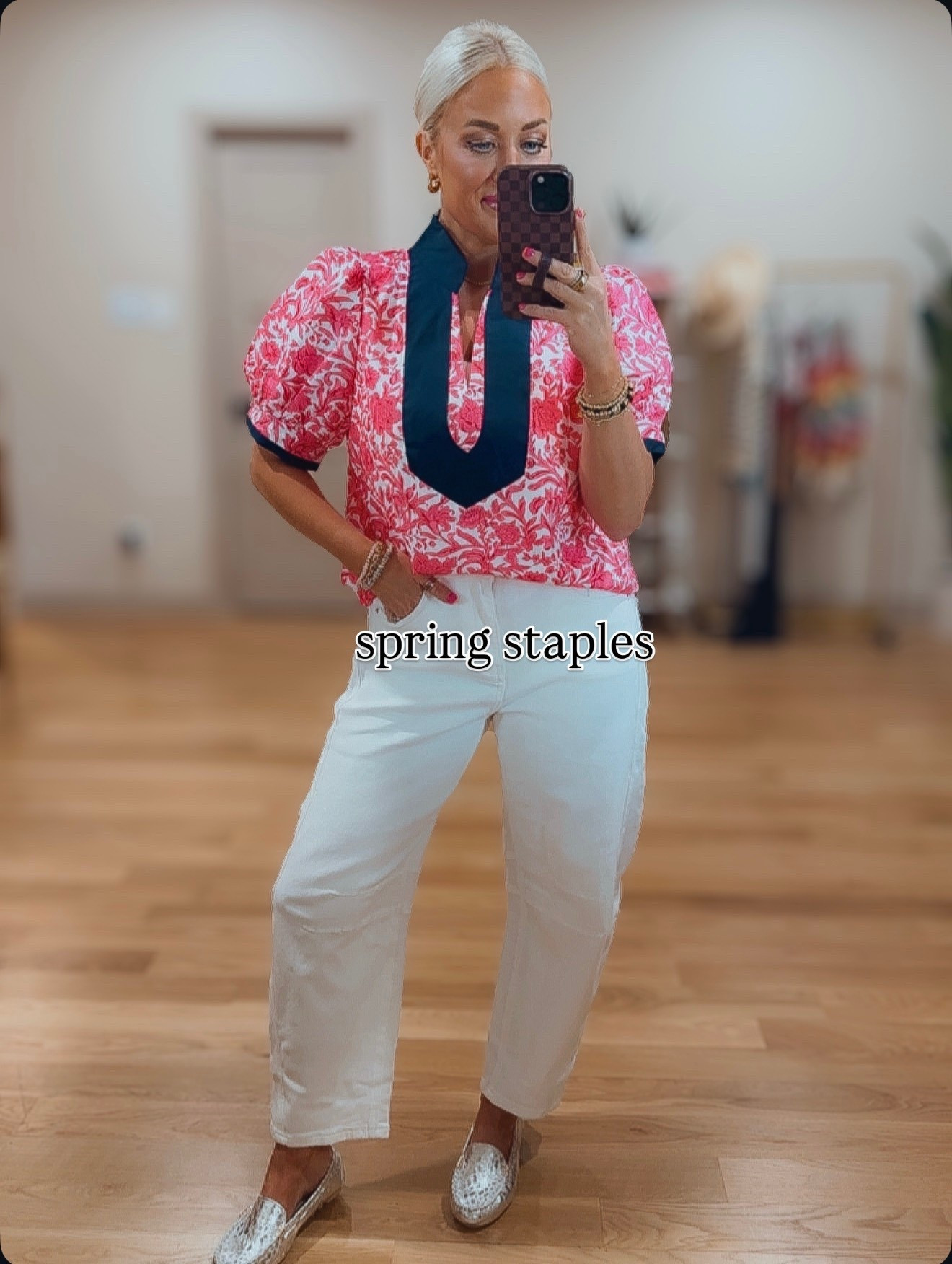 How cute is this new spring outfit!!! 
Medium in both
