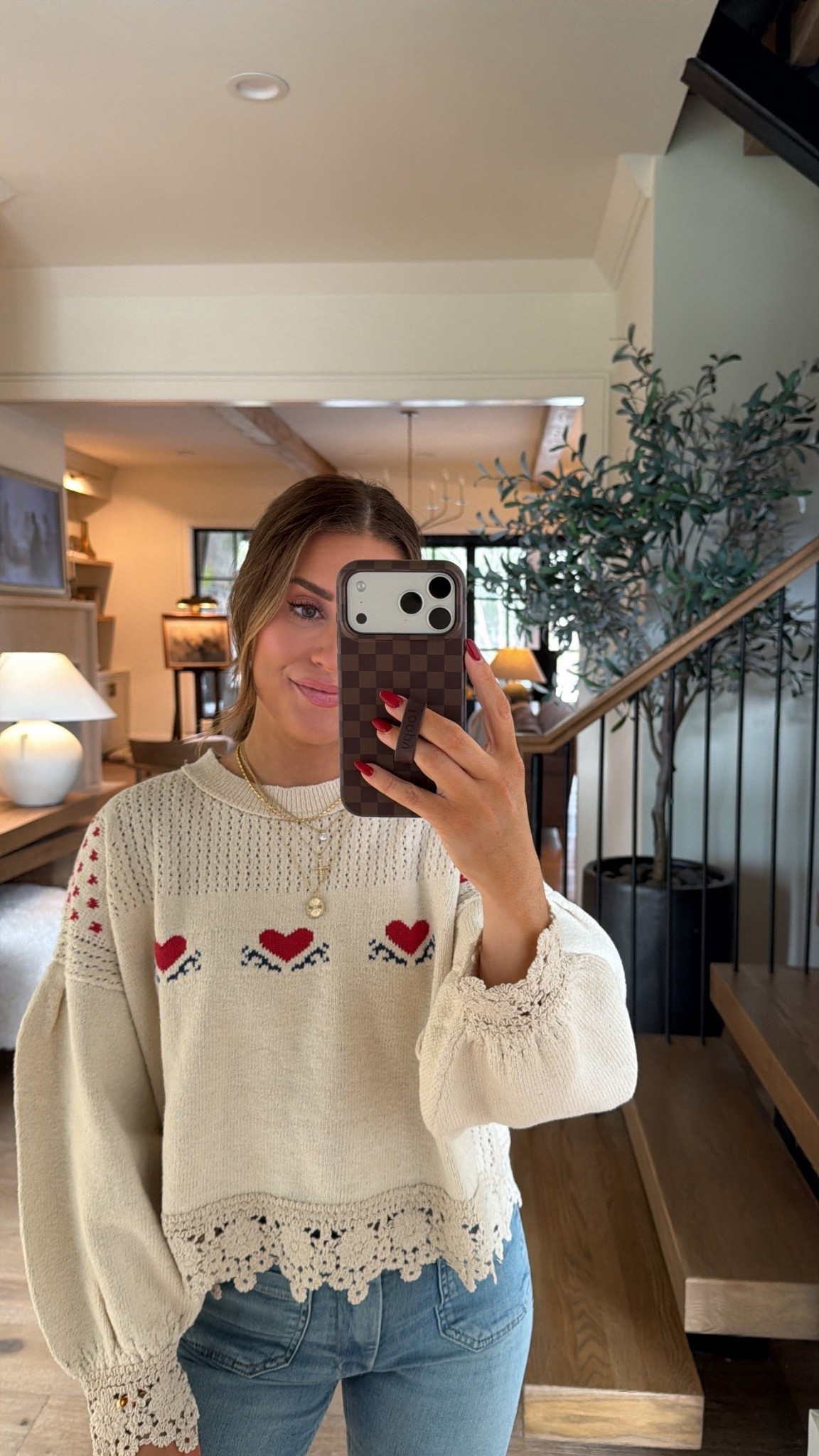 My recent Anthropologie order! Wearing a small in this festive sweater & 25 petite in jeans. Jelly flats run tts

#LTKmomlife #LTKootd #LTKPetite