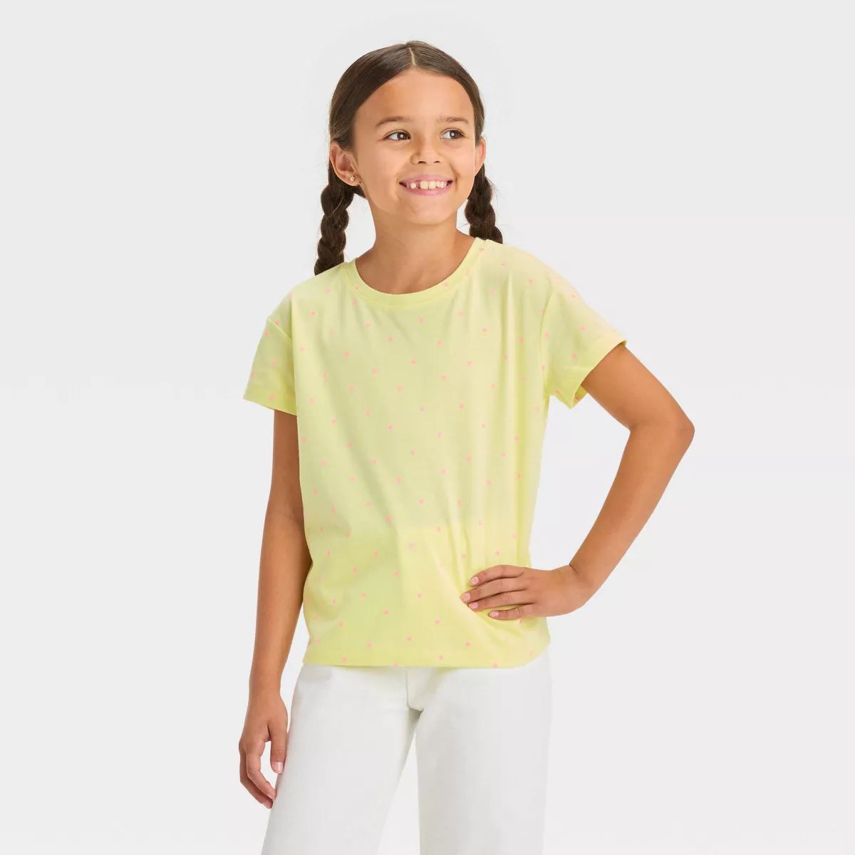Girls' Short Sleeve Relaxed Graphic T-Shirt - Cat & Jack™ | Target