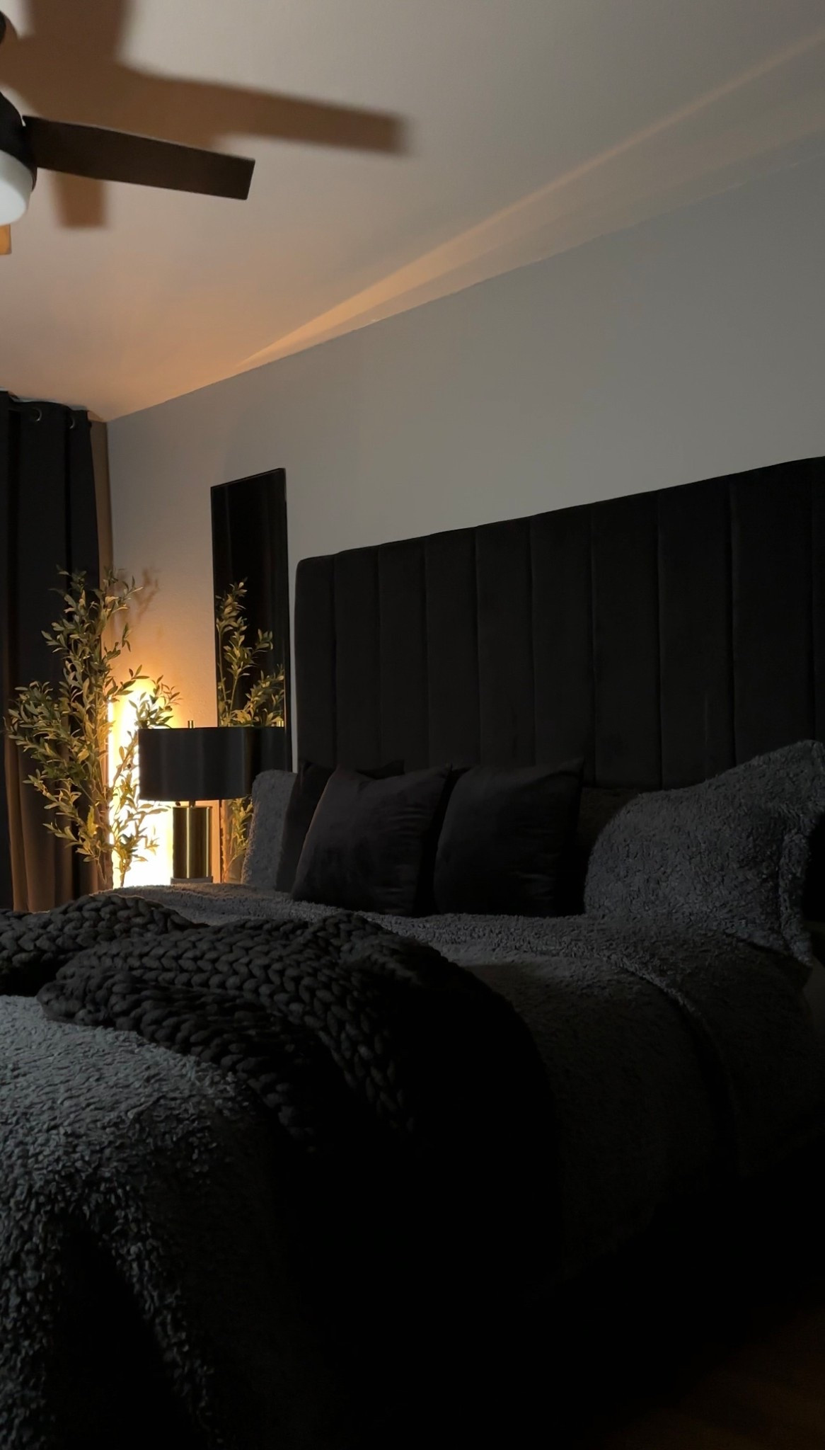 Dark Bedroom Aesthetic - all from Amazon! 

#LTKHome #LTKStyleTip #LTKSaleAlert