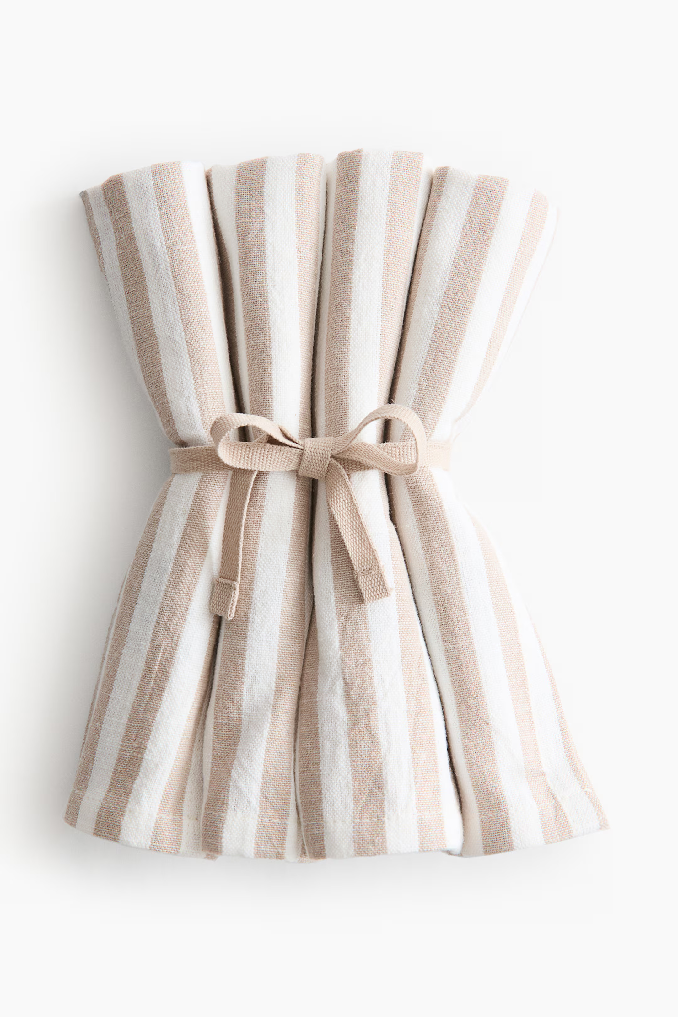 4-Pack Cotton Napkins | H&M (US + CA)