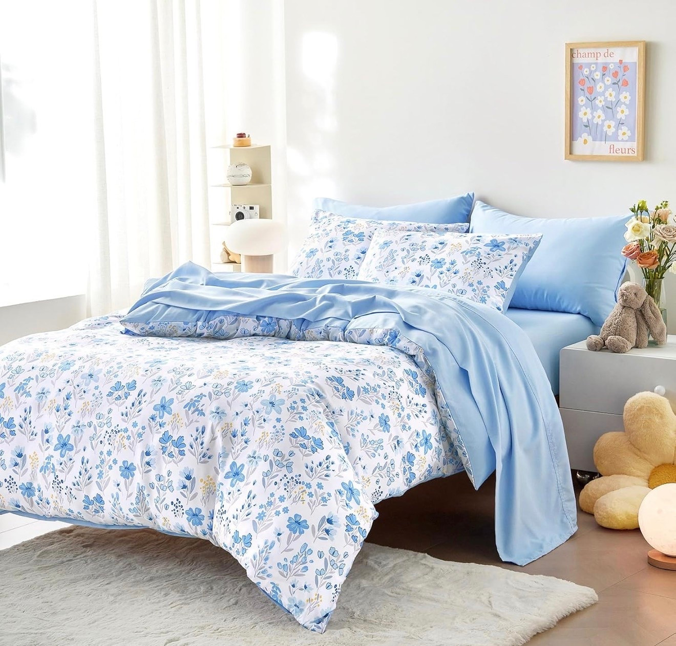 Bedding ideas with a blue and white or green and white theme! How cute?!? 🥰 #bedding #bedroom

#LTKmomlife #LTKHome #LTKSaleAlert