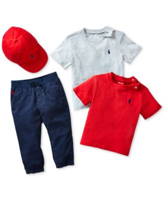 Ralph Lauren Crew Neck Tee, Baby Boys | Macys (US)