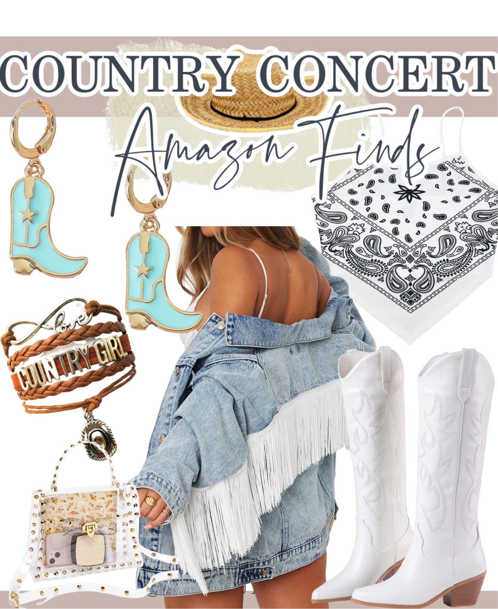 Cute Country Concert Amazon Outfit ⭐️
•
Country concert summer outfit 
Country concert
Country concert outfit 
Country concert amazon 
Country concert dress
Amazon country concert 
Country concert jewelry 
Country concert boots 
Country concert outfit Inspo 
Music festival outfit 
Country music festival 
Music festival 
Country outfit 
Pink cowgirl boots
Nashville Outfits 

#LTKSeasonal #LTKtravel #LTKFestival