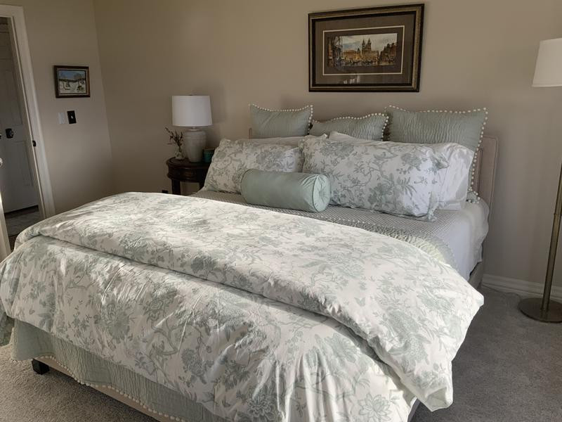 Jardin Toile Duvet - Gray | Ballard Designs, Inc.