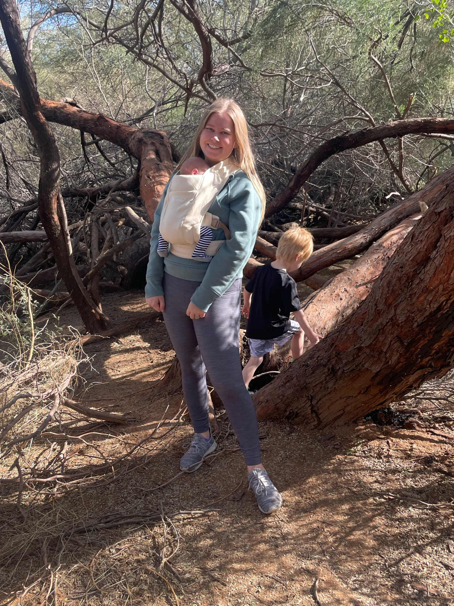 Sunday morning hike using the ergo baby embrace! Perfect hybrid carrier for newborns 7 lbs and up! Ideal for if you’re like me and kinda  struggle with  less structured wraps. 😅

#LTKbaby #LTKkids #LTKbump