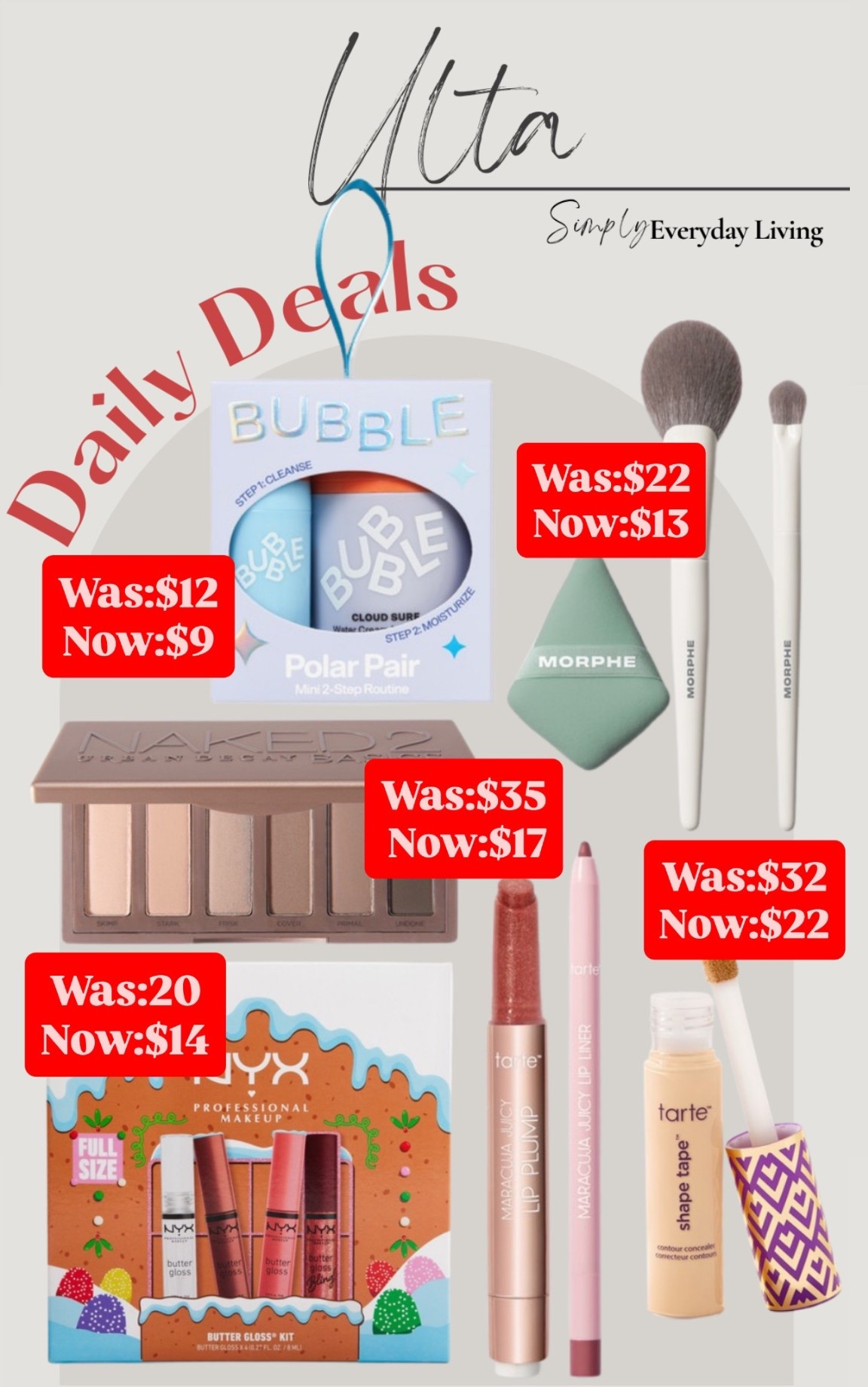 Ulta daily deals

#LTKGiftGuide #LTKSaleAlert #LTKHoliday