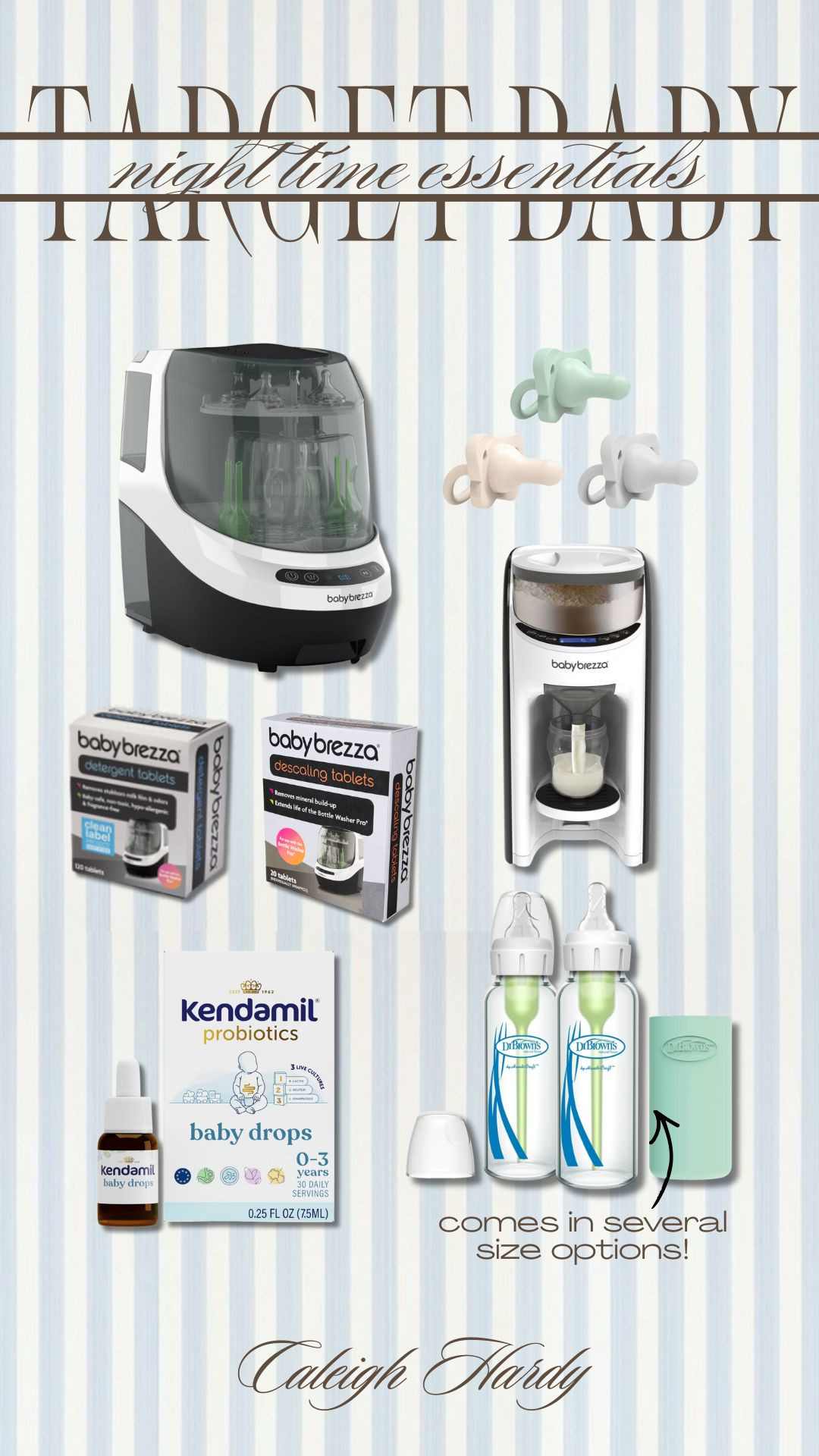 Target baby night time essentials!🌙

target baby, baby essentials, target, baby finds, baby brezza, dr. browns, glass bottles, pacifier, Caleigh Hardy


#AD #BabyBrezza #TargetPartner #MyDrBrownsBaby #HappyFeeding #EveryFeedYourWay #ComboFeeding #KendamilPartner @babybrezza @Target @drbrowns @kendamil.usa 

 #LTKmomlife #LTKBaby #LTKKids