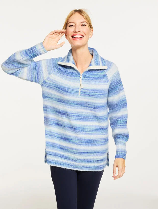 Half-Zip Sweater - Ombré | Talbots