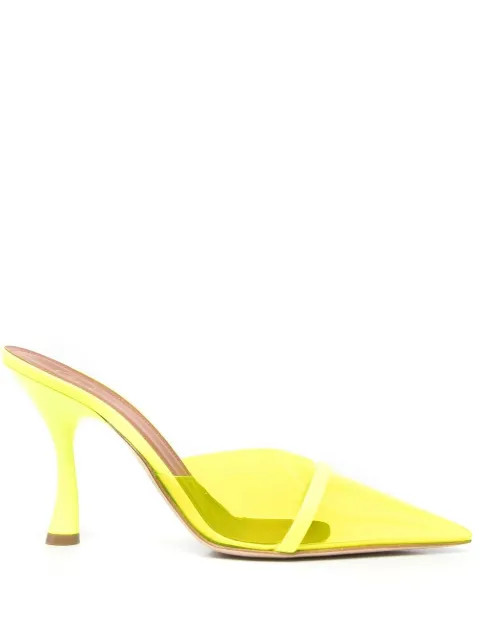 Joella 90mm transparent mules | Farfetch (US)