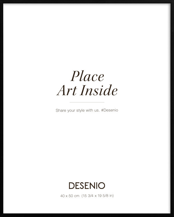 Metal frame Black, 16" x 20" in | Desenio